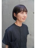 お手入れ簡単！大人っぽミニボブ