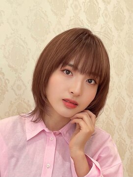 ルアン 上通り(ruen) 似合わせカット　ボブウルフ　ruen 熊本　田口紗羅