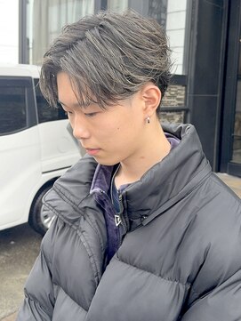 ヘアーアトリエ ラフェル(hair atelier Rafel) フェザーパーマ×メッシュ