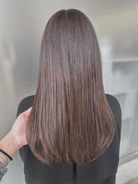 ユニ バイ マグ 長野店(Uni.by Mag) 大人可愛い艶カラーショコラブラウン