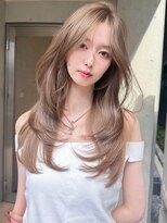 ソヨン 大宮2号店(SOYON)&nbsp;レイヤーカット/ミルクティーベージュ