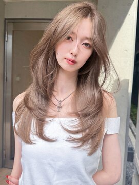 ソヨン 大宮2号店(SOYON) レイヤーカット/ミルクティーベージュ