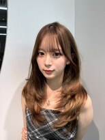 ロンドルピナス 小倉(Lond Lupinus) 黒髪カタログ/オリーブグレー/ココアベージュ/小顔に見せるヘア