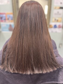 ロング ワンレングス