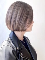 モリオフロムロンドン 原宿本店(morio from London)&nbsp;【morio原宿】顎ラインボブ　ハイライトカラー