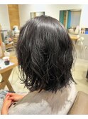 韓国ヘアレイヤーカットダブルハイライトカラー【Lapista池袋】