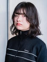 ヘアークラフト(Hair Craft)&nbsp;レイヤーボブ×ゆるふわパーマ【岡山】暗髪