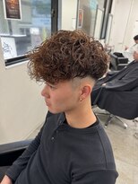 ハイセンス セカンド(HISENSE second)&nbsp;スペインカール　【KOUNA】姫路　メンズ　スパイラルパーマ