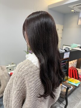 ヘアグレッソ(hair glesso.) 大人ブラウンカラー/髪質改善トリートメント