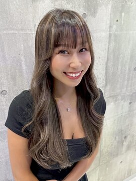 トゥルークリエイション 新越谷(True Creation) レイヤー/大人ガーリー/ダークアッシュ/似合わせカット/新越谷