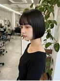 梅雨前におすすめボブ×縮毛矯正【福岡天神】