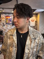 グラッドマンズカットクラブ 立川(GLADMAN'S CUT CLUB) 縦落ちパーマガイルヘア立川メンズ