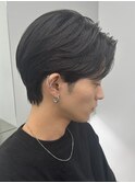 センターパート/フェザーパーマ/カルマパーマ/men's