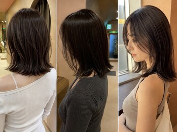 サボ 栄店(sabo)の写真/髪質・骨格を見極めあなただけに似合うスタイルをご提案します♪髪質改善トリートメントで更に柔らかい印象