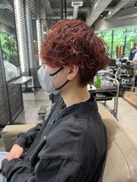 ベイショア(Bay Shore NY)&nbsp;BayShoreNY マッシュショート×シャドウパーマ