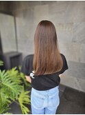 ナチュラルブラウン軽めロングヘア