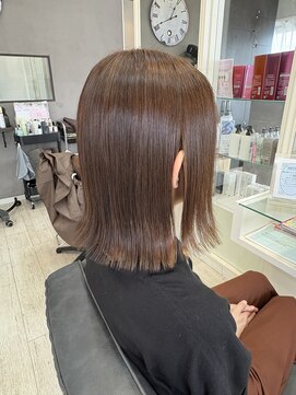 ベル(Belle) 縮毛矯正！外ハネボブ！