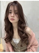 ロンドアベニール 北千住(Lond avenir)&nbsp;レイヤーボブ/ミルクティーベージュ/髪質改善/顔周り/北千住