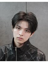 エース 栄矢場町店(Ace)&nbsp;韓国風ナチュラルセンターパート／毛流れメンズヘア