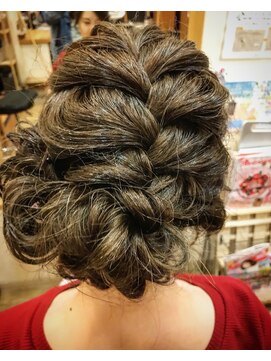 ヘアーコレット(hair Colet) 編み込みローウェイト