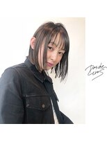 パドトロワ(Pas de trois)&nbsp;新潟×切りっぱなし前下がり×スリークボブ×濡れ髪