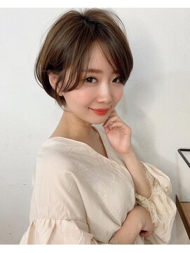 レイラバイアフロート 吉祥寺(Lila by afloat) 【アフロート 畑中】大人フェミニンひし形ショート/大人ショート