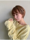 キュンと可愛いショートボブ/前田真吾