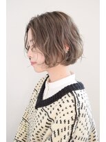 ニスル 町田店(NISURU)&nbsp;似合わせカット/大人ガーリー/ダークアッシュ/着物/町田/町田駅