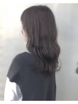 ジーナ 西荻窪(Zina) 小顔セミウェットウェーブピンクベージュハイライトカラー