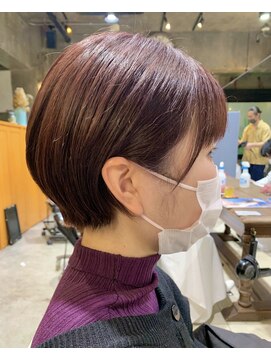 グリーン 表参道(green) 【KANA】ショートボブ/春っぽピンクバイオレット