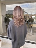 20代30代40代ナチュラルハイライト立体感アッシュベージュ