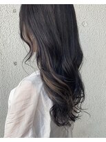 ヘアーランプ(hair Lamp)&nbsp;ブルーブラック×ベージュ