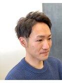 くせ毛を生かしたカット&カラー