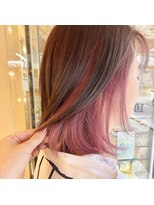 モスト(MocT)&nbsp;インナーカラー×ピンクヘア