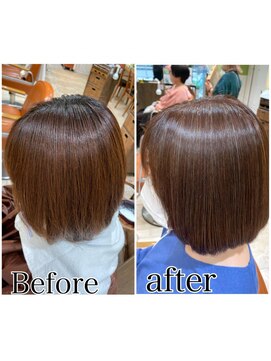 ネオリーブソラ 相模大野店(Neolive sola) 白髪ぼかしハイライト/メルティカラー/グレージュ