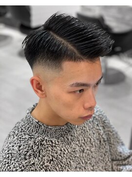 トップバイスリーナイン(TOP by THREE NINE) メンズ フェードカット/短髪ツーブロック