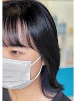 キキヘアメイク(kiki hair make)&nbsp;しんや【ネイビーブルー】