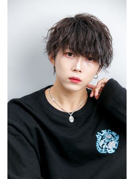 トゥーユー(to you...) メンズ刈り上げマッシュ × ツイストスパイラルパーマ