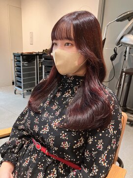 アリーズ(ALLYS) ボルドーカラー @rrchimu