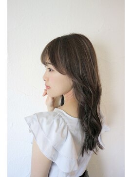 クラク 笹塚店(KURAKU) ワンレン/ロング/顔周り/大人/アッシュ/くすみカラー/笹塚