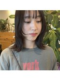 外ハネロングボブ