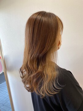 ザ ラブズ ラフズ ヘアー 本店(the loves laughs hair) インナーミルクティー