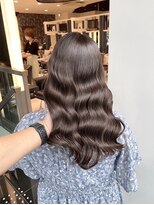 キュア 表参道(CURE)&nbsp;黒髪/グレージュカラー/ココアベージュ/ヘルシーロング[表参道]