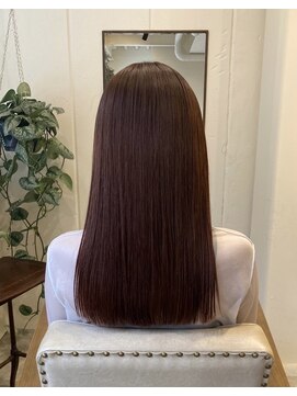 リコ ヘアー(Lico Hair) オレンジブラウンストレートロングヘア