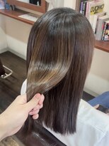 リュクスフォーヘアー(LUXE.for.hair) 酸性ストレート/アースカラー○生田