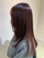 アズール 草加(azule)&nbsp;ブリーチなし　チェリーレッドカラー[草加／草加駅東口]