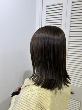 アドラーブル 万代店 (adorable) 大人可愛い大人美人ふんわりカール小顔カットショコラアッシュ