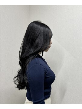 ヨペ(yeope) 【女神感あふれる韓国風ヘア】ブルーブラック