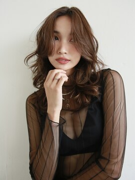 エヌ トーキョー(enu TOKYO) レイヤーカット ハイライト 学芸大学