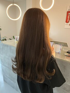 シーン(scene) ブリーチなしダブルカラー【ミルクティーベージュ】